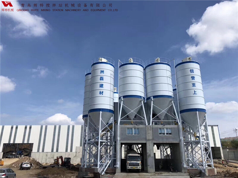 HZS180混凝土攪拌站 輝特機械 集生產與研發(fā)于一體
