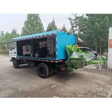  車載式雙噴頭濕噴機(jī)，車載式濕噴臺(tái)車，雙噴頭混凝土濕噴臺(tái)車