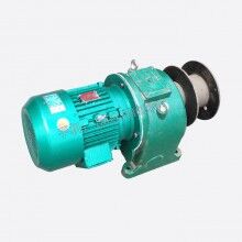 混凝土500攪拌機(jī)用5.5kw提升電機(jī)減速機(jī) 卷?yè)P(yáng)機(jī)齒輪箱 錐形剎車(chē)料斗提升箱