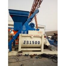 JS1500攪拌機(jī)最新報(bào)價(jià)，雙臥軸強(qiáng)制式攪拌機(jī)廠家直銷